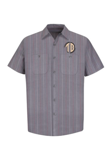 Theetravisb Red Kap button up  uniform work shirt